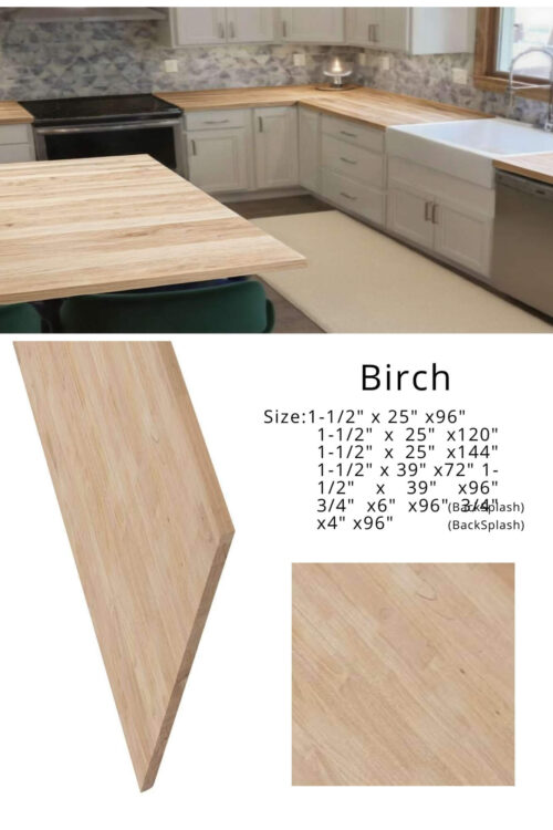 Birch Butcher Block CounterTop