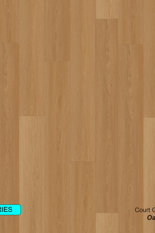 Court Golden Oak SPC Rigid Core Flooring Waterproof Luxury Vinyl