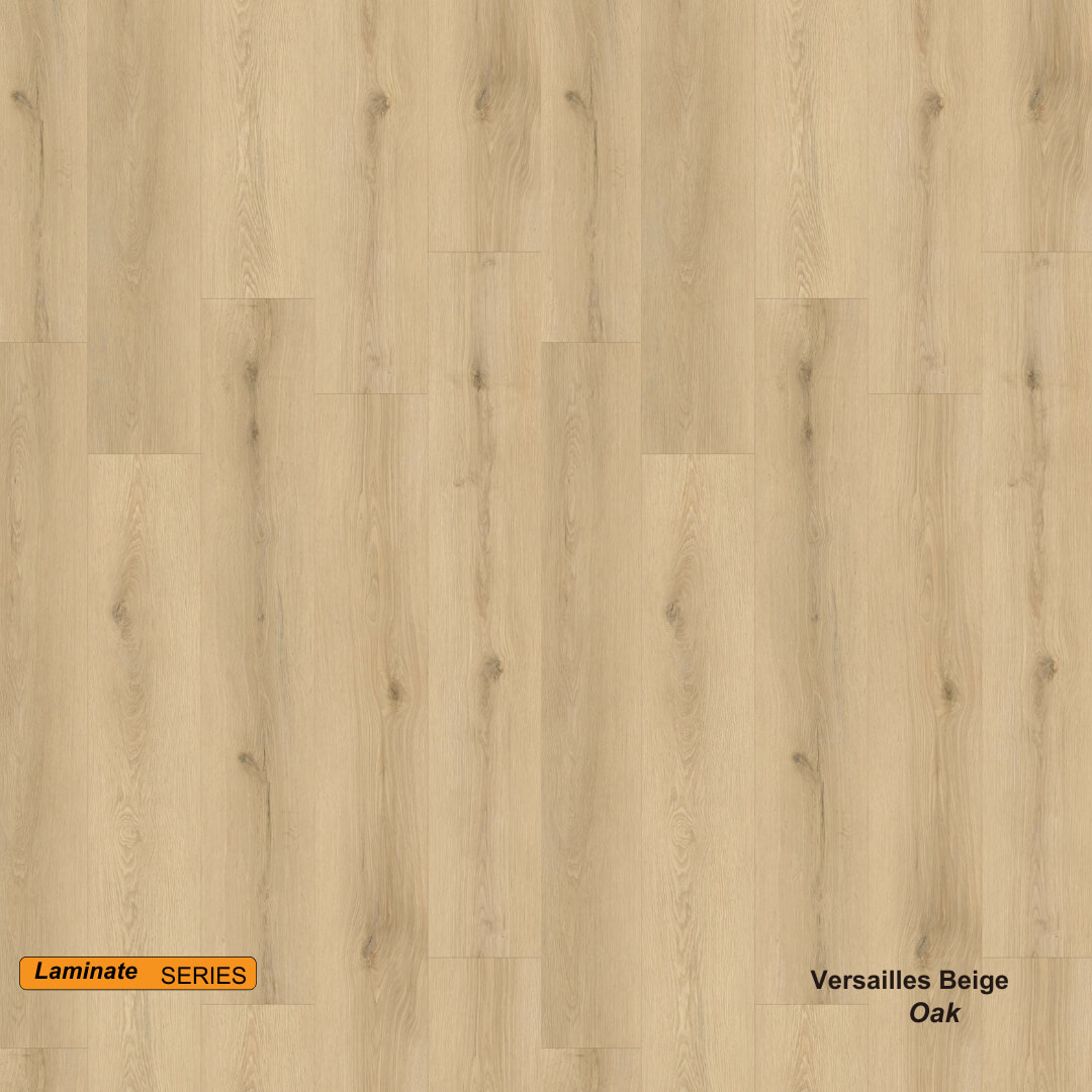 Versailles Beige Oak Laminate SERIES: Premium Wood Aesthetics & Performance