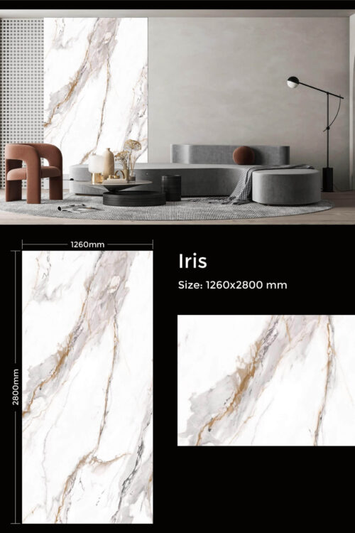 Iris Luxury UV Marble Wall Panels