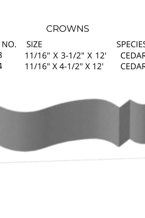 Crown Molding – Deep Profile – GC083 / GC084